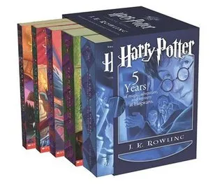 Harry Potter Boxed Set, Books 1-5 (Harry Potter, #1-5)