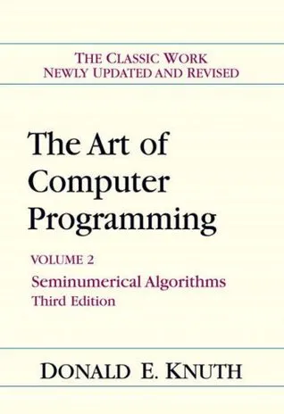 The Art of Computer Programming, Volume 2: Seminumerical Algorithms