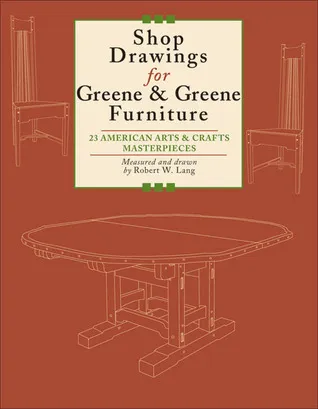 Shop Drawings for Greene & Greene Furniture: 22 Projects for Every Room in the Home