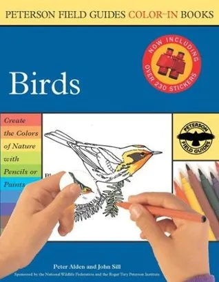 Peterson Field Guide Colour-in Books: Birds