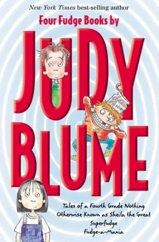 Four Fudge Books by Judy Blume