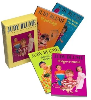 Judy Blume Boxed Set (Fudge-a-Mania / Otherwise Known as Sheila the Great / Tales of a Fourth Grade Nothing / Superfudge)
