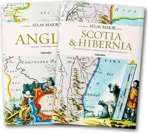 Joan Blaeu Atlas Maior of 1665: Anglia, Scotia & Hibernia