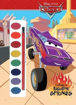 Welcome to Radiator Springs (Paint Box Book: Cars)