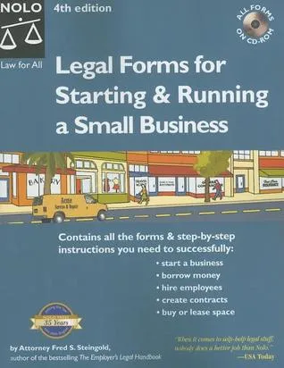 Legal Forms for Starting & Running a Small Business [With CDROM]