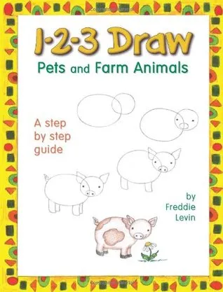 1-2-3 Draw Pets and Farm Animals