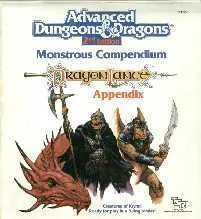 Monstrous Compendium: Dragonlance Appendix (Advanced Dungeons and Dragons)