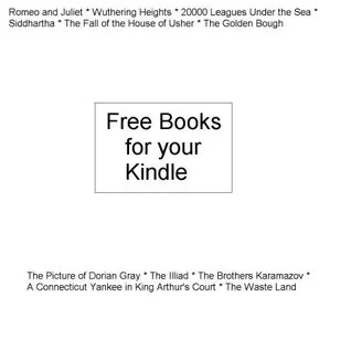 Free Books for Your Kindle