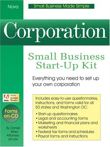 S-Corporation Small Business Start-Up Kit [With CDROM]